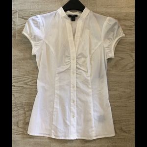 BCX White Button Down Shirt
